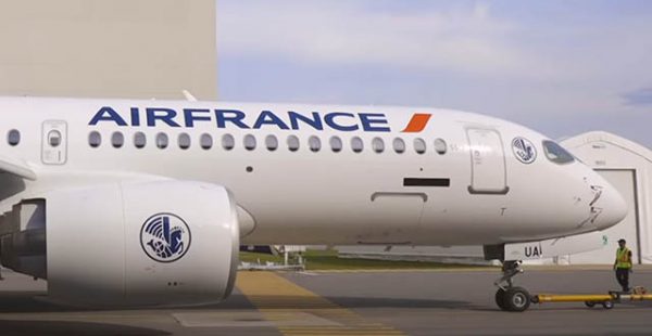 
La compagnie aérienne Air France a vu sortir des ateliers peinture de Mirabel le premier de ses 60 Airbus A220-300, dont l’ent