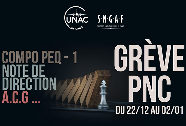 Air France : une grève PNC pendant les fêtes ? 25 Air Journal