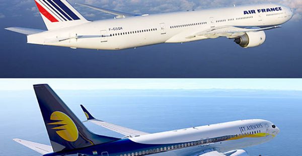 La compagnie aérienne Air France renforce ses accords de partage de codes avec Jet Airways en Inde et Air Serbia en République d