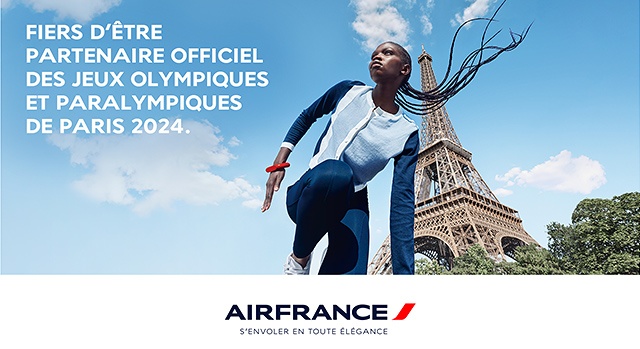 Air France partenaire officiel des JO de Paris 2024 2 Air Journal