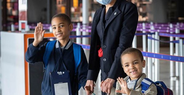 
La compagnie aérienne Air France transporte chaque année près de 300.000 enfants non-accompagnés, qui bénéficient de l’of