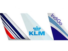 
L’accord de partage de codes entre le groupe Air France-KLM et la compagnie aérienne low cost IndiGo est désormais effectif, 