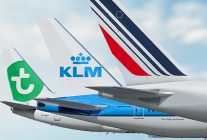 
Le groupe aérien Air France-KLM a annoncé mercredi un   regroupement de ses actions » et une réduction de son capi