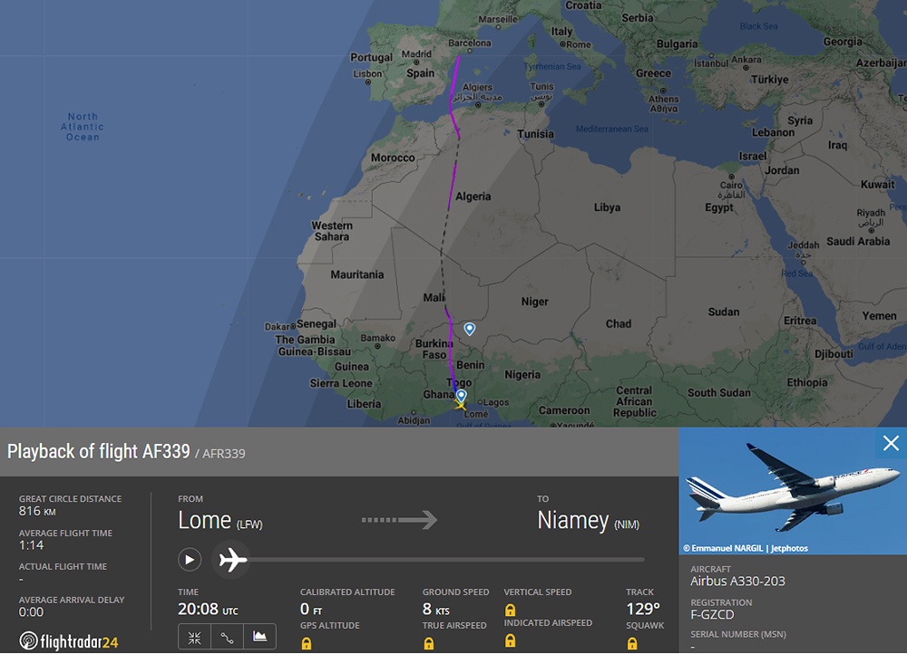 Coup d’Etat au Niger : Air France évite Niamey 12 Air Journal