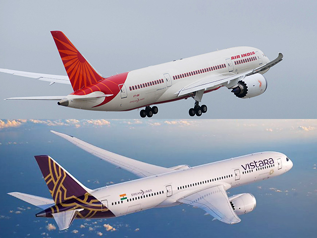 Inde : fusion confirmée pour Air India et Vistara 1 Air Journal