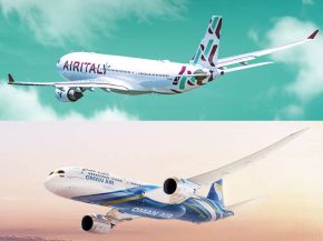 La compagnie aérienne Air Italy a signé un accord de partage de codes avec Oman Air, qui devrait porter sur deux destinations au