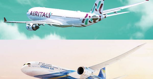 La compagnie aérienne Air Italy a signé un accord de partage de codes avec Oman Air, qui devrait porter sur deux destinations au