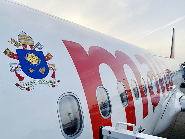 Air Malta, Madrid et le Pape 5 Air Journal