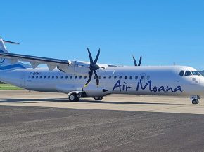 
La jeune compagnie aérienne Air Moana a pris possession d’un deuxième avion, un ATR 72-600, qui lui permettra d’étendre so