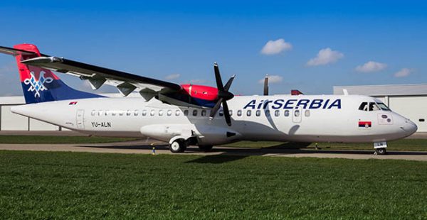 
La compagnie aérienne Air Serbia a pris possession du premier des cinq ATR 72-600 pris en leasing pour renouveler sa flotte cour