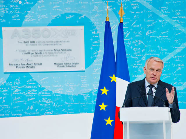 Airbus inaugure la ligne d’assemblage de l’A350 16 Air Journal