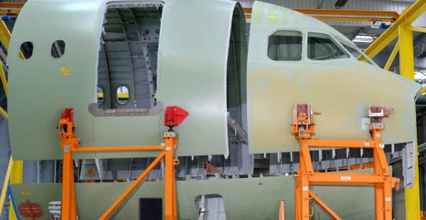 
STELIA Aerospace vient de livrer à Airbus les premières sections de fuselage qui lui ont été confiées pour l’A321XLR (Extr