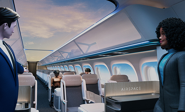 Cabines d‘avions : Airbus présente Airspace Cabin Vision 2035+ (photos) 1 Air Journal