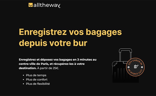 Bagages à Paris : Air France signe avec Alltheway 30 Air Journal