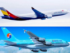 
Korean Air a dévoilé le plan d intégration d Asiana Airlines, la première ayant acquis sa concurrente pour un montant de 1800