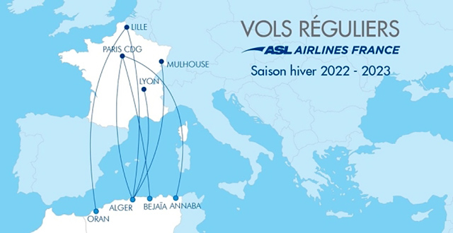 France – Algérie : 30 vols par semaine avec ASL Airlines 15 Air Journal