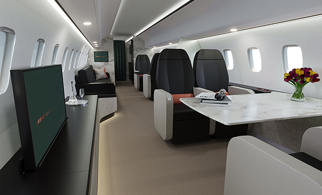 AIX : des cabines haut de gamme pour les ATR (photos, vidéo) 14 Air Journal