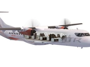 
L’avionneur ATR a dévoilé cinq nouvelles cabines pour sa gamme HighLine, combinant   style et confort » sur l’e
