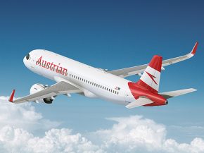 
Austrian Airlines a annoncé qu elle accueille un   bébé du Nouvel An » en avance et reçevra un autre avion de l usine Airbu