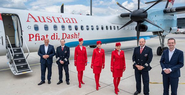 
La compagnie aérienne Austrian Airlines a dit adieu à son dernier Dash-8 Q400, après 41 ans d’opération des avions canadien