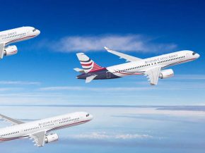 
La société de leasing Aviation Capital Group (ACG) s’est engagée pour vingt Airbus A220 et quarante avions de la famille A32