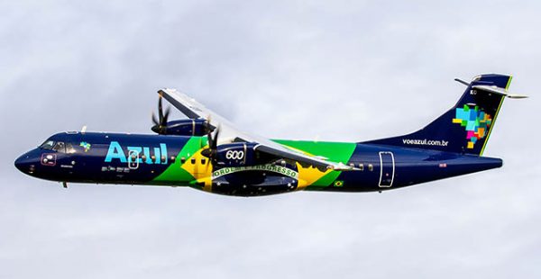 
La compagnie aérienne Azul Linhas Aereas Brasileiras a accueilli ce weekend au Brésil trois nouveaux ATR 72-600, qui avaient tr