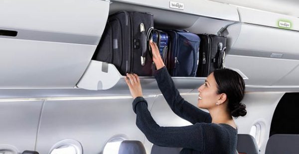La compagnie aérienne Air France a sélectionné les derniers coffres à bagage ECOS de Safran Cabin, plus spacieux, pour équipe