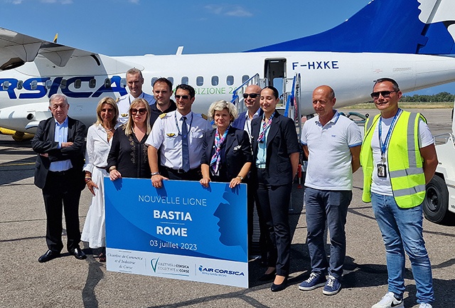 Air Corsica lance une 2ème route vers Rome