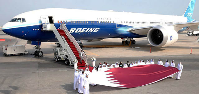 Après Dubaï, le 777X se pose chez Qatar Airways (vidéo) 76 Air Journal
