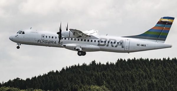 
ATR, la compagnie aérienne Braathens Regional Airlines et Neste ont mené le premier vol d’essai de l’histoire par un avion 
