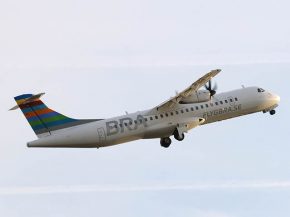 
ATR, la compagnie aérienne Braathens Regional Airlines et le producteur de carburant d’aviation durable (SAF) Neste se sont as