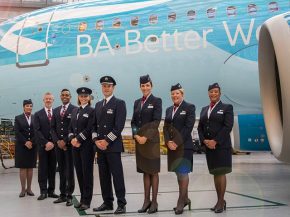 
La compagnie aérienne British Airways a dévoilé un nouveau programme de développement durable, BA Better World, incluant entr