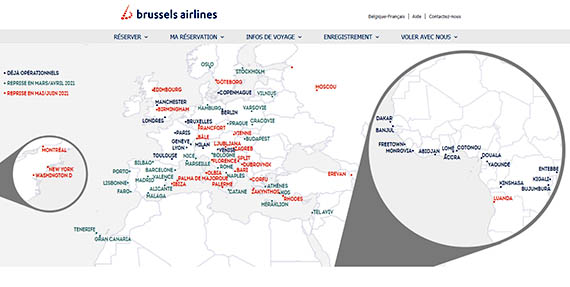 Brussels Airlines : 78 destinations cet été 1 Air Journal