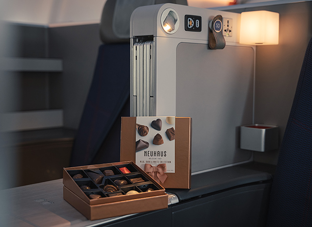 Les chocolats Neuhaus remontent à bord de Brussels Airlines 23 Air Journal