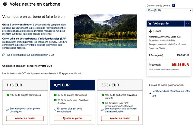 Brussels Airlines : des miles contre un effort pour la durabilité 64 Air Journal