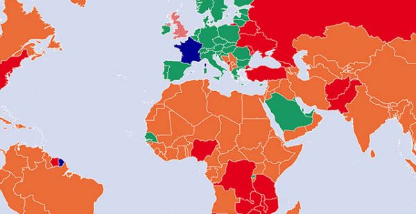
Le gouvernement français a retiré les trois derniers pays d’Afrique australe qui figuraient encore dans la liste   roug
