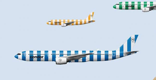 
La compagnie aérienne Condor s’est débarrassée de sa livrée inspirée du groupe Thomas Cook pour un nouveau look tout en ra