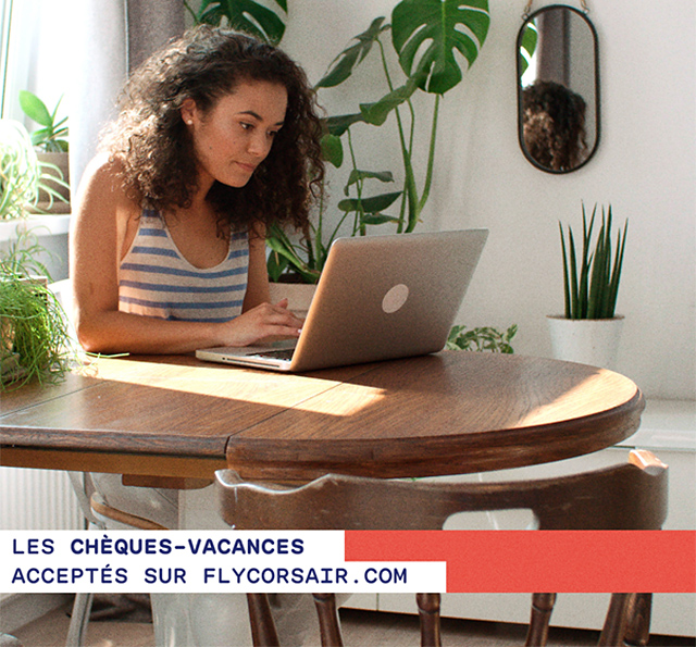 Corsair : payez votre vol en chèques-vacances 82 Air Journal