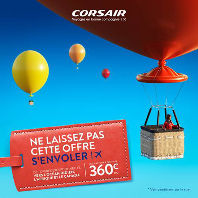 Des promotions chez Corsair et Etihad Airways 85 Air Journal
