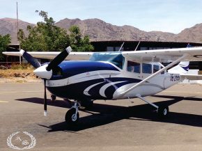 
Les deux pilotes et cinq touristes qui avaient pris place dans un Cessna de la compagnie aérienne Aero Santos sont morts quand l