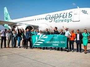 
La   nouvelle » Cyprus Airways lancera le mois prochain deux nouvelles liaisons au départ de Chypre, vers Paris en F