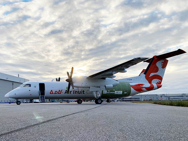 Fret en turboprop : une porte cargo surdimensionnée pour Air Inuit 105 Air Journal
