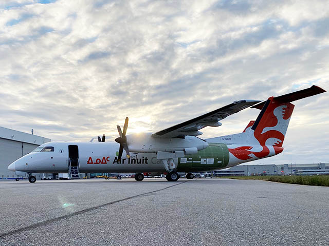 Fret en turboprop : une porte cargo surdimensionnée pour Air Inuit 73 Air Journal