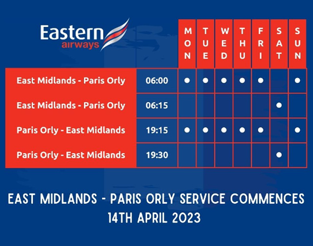 Eastern Airways : une ligne depuis 3 aéroports britanniques vers Orly 114 Air Journal