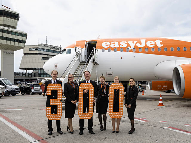 EasyJet tient son 300eme Airbus 56 Air Journal