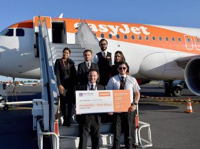 La compagnie aérienne low cost easyJet a inauguré hier une nouvelle liaison saisonnière entre Paris-CDG et Montpellier, sa sixi