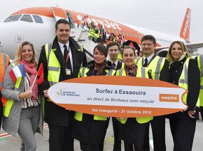 L’aéroport de Bordeaux est désormais relié à Essaouira par la compagnie aérienne low cost easyJet, qui y lance également d