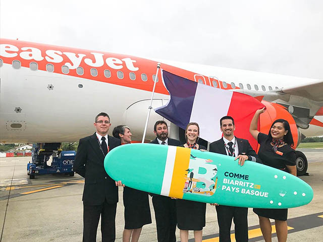 EasyJet entre Bristol et Biarritz, et en Embraer 11 Air Journal