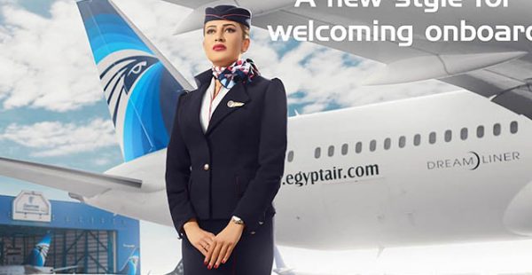 
La compagnie aérienne Egyptair a présenté les nouveaux uniformes de ses hôtesses de l’air et stewards,
Basée à l’aérop