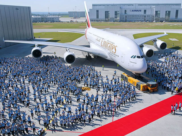 L’avant-dernier Airbus A380 est parti (vidéos) 1 Air Journal